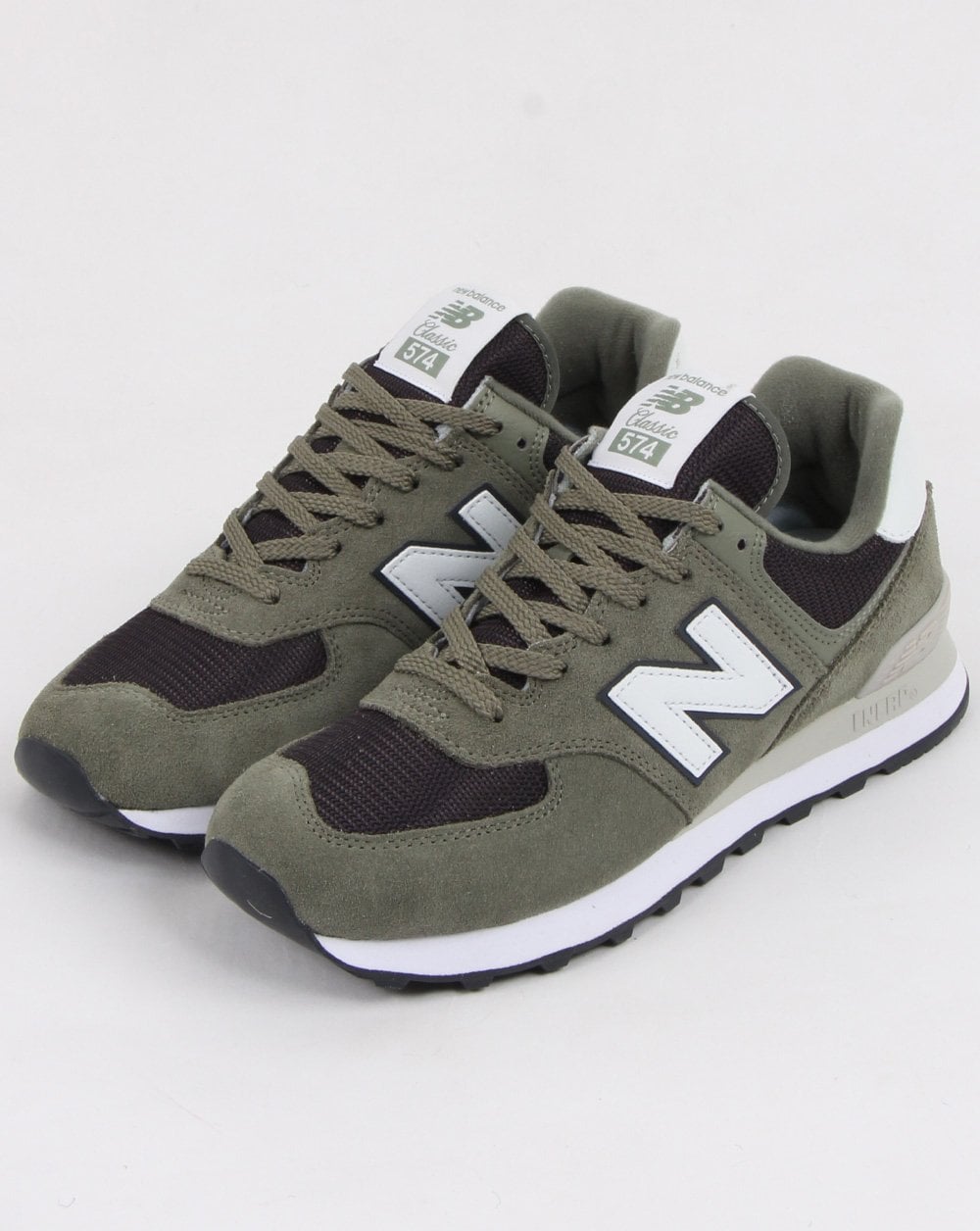 New Balance 574 Trainers Khaki Green