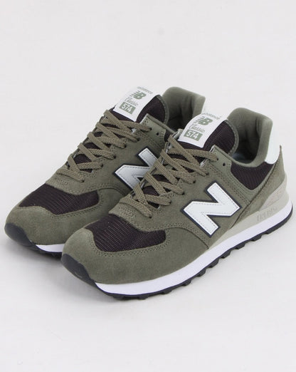 New Balance 574 Trainers Khaki Green
