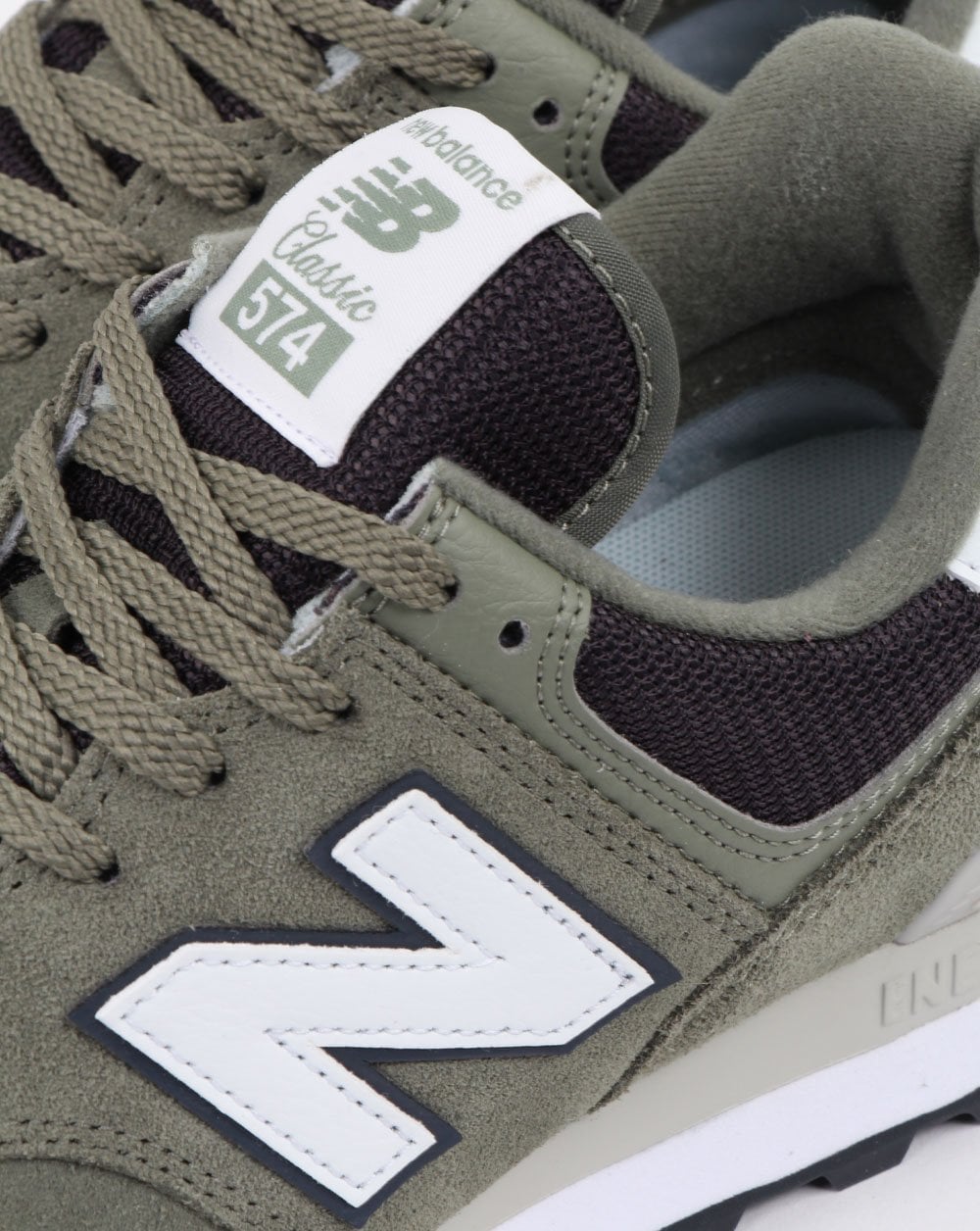 New Balance 574 Trainers Khaki Green