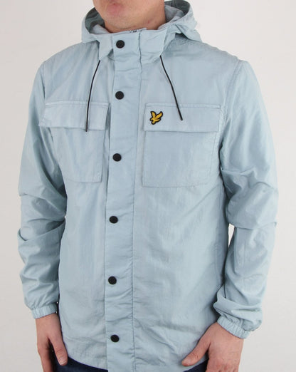Lyle And Scott Pocket Jacket Sky Blue