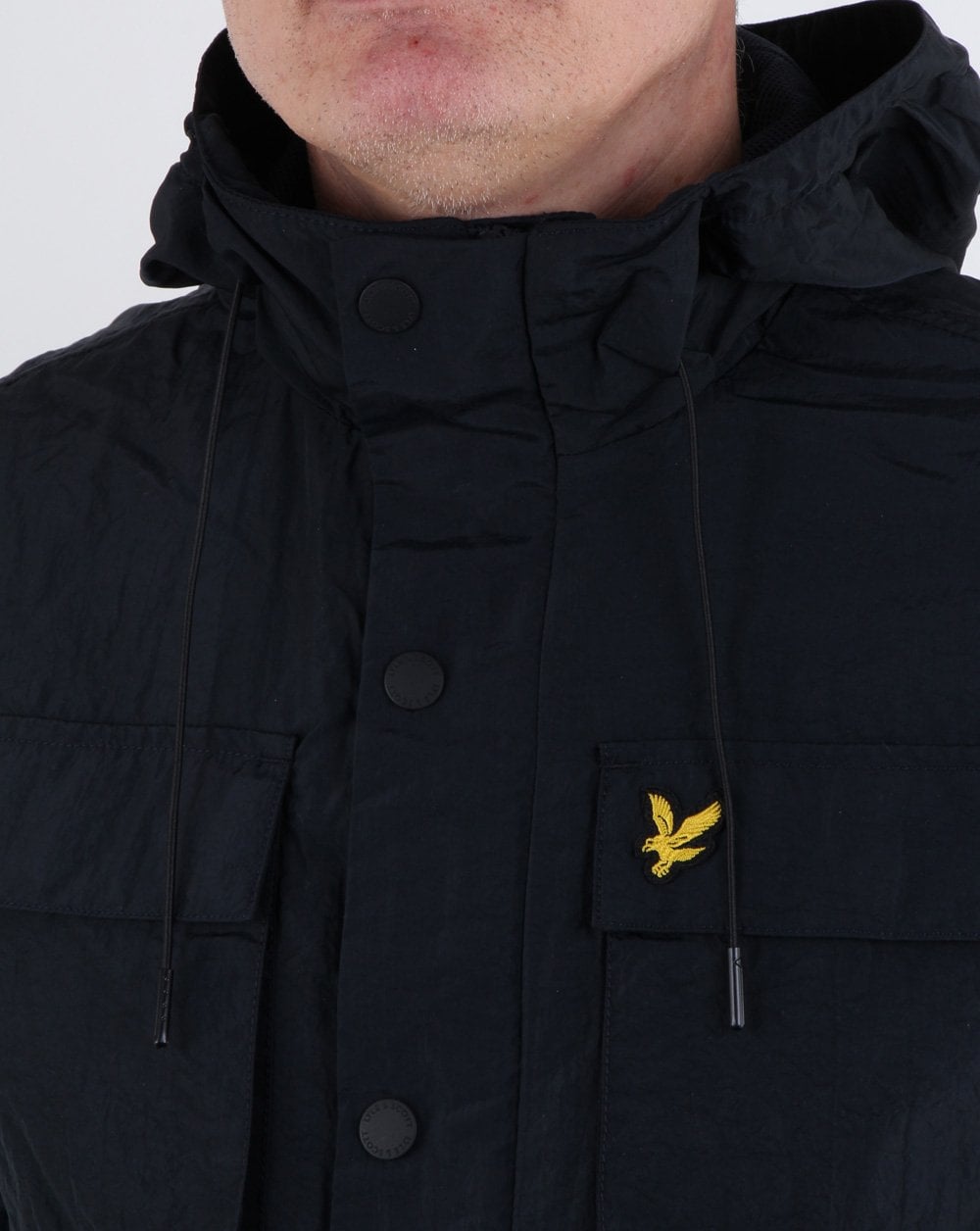 Lyle And Scott Pocket Jacket Dark Navy