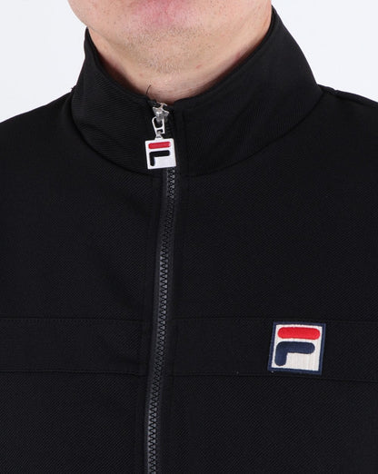 Fila Vintage Courto Track Top Black