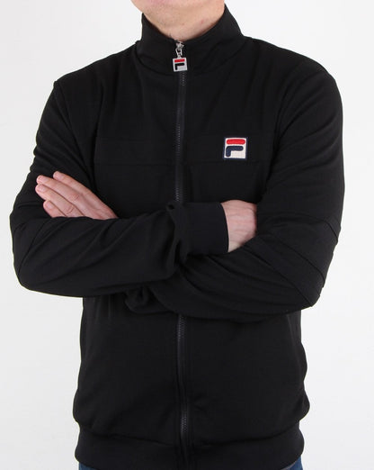 Fila Vintage Courto Track Top Black