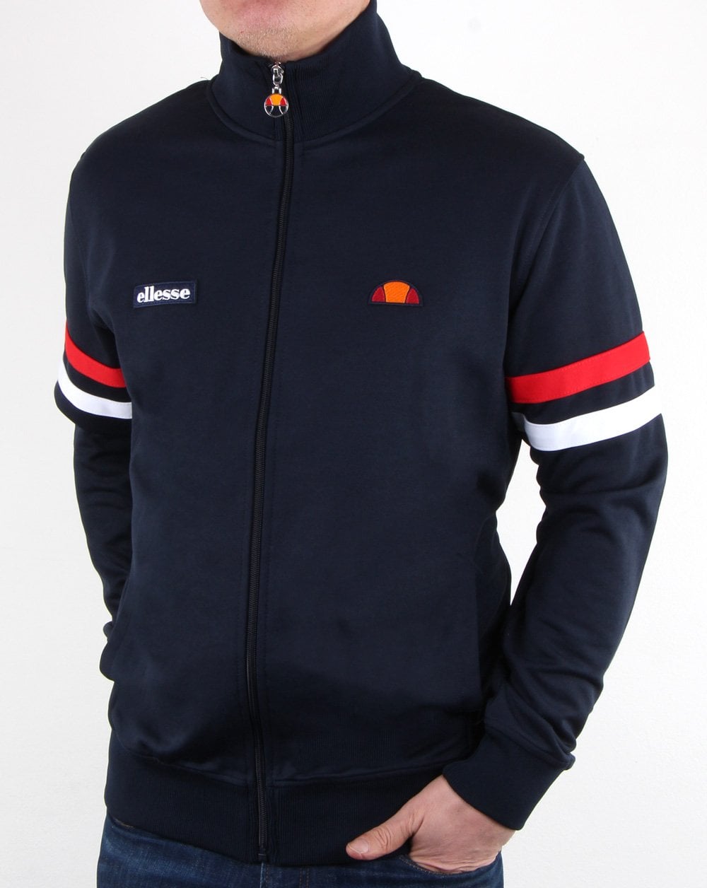 Ellesse Roma Track Top Navy