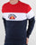 Ellesse Block Stripe Sweatshirt Navy/white/red