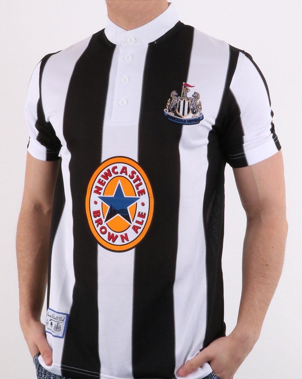 80s Casual Classics Newcastle United 1996 Py Shirt White/black
