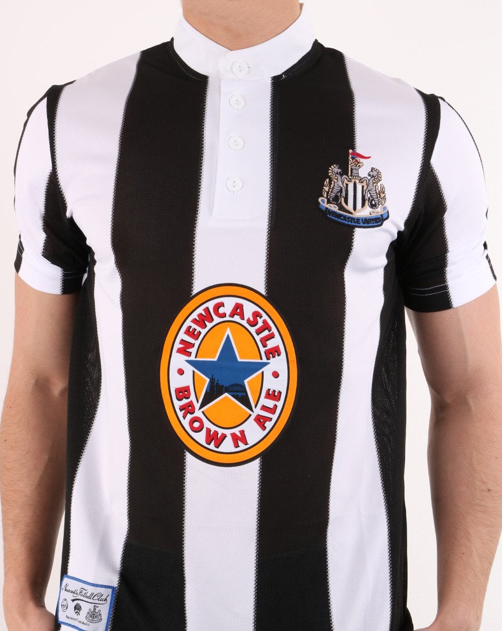 80s Casual Classics Newcastle United 1996 Py Shirt White/black