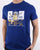 Weekend Offender Leo Gregory T Shirt Electric Blue