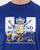 Weekend Offender Leo Gregory T Shirt Electric Blue