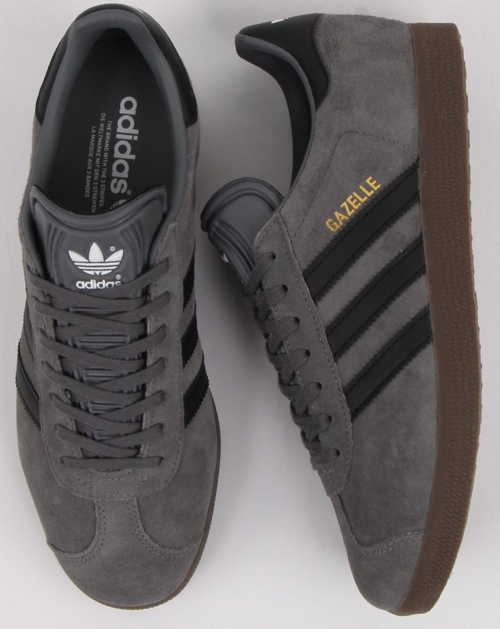 Adidas Gazelle Trainers Grey/black