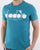 Diadora Logo T-shirt Blue Bay