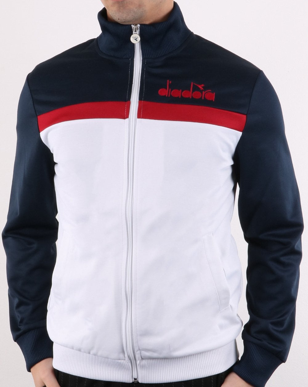 Diadora 5palle Track Top Blue Denim