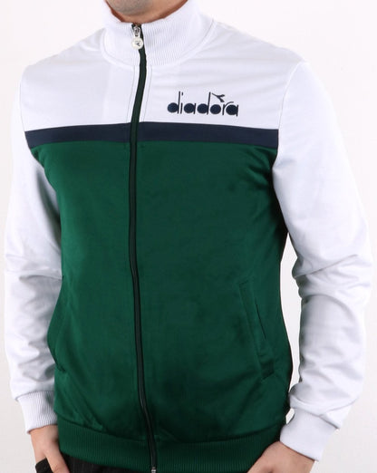Diadora 5palle Track Top Optical White/Green