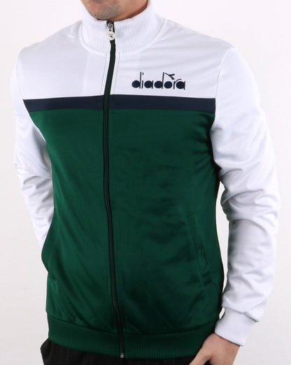 Diadora 5palle Track Top Optical White/Green