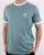 Adidas Originals 3 Stripes T Shirt Vapour Steel
