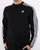 Adidas Originals 3 Stripes Long Sleeved T Shirt Black