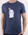 80s Casuals Liam Manchester T Shirt Denim Blue