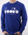 Diadora Logo Sweatshirt Blue Ultramarine