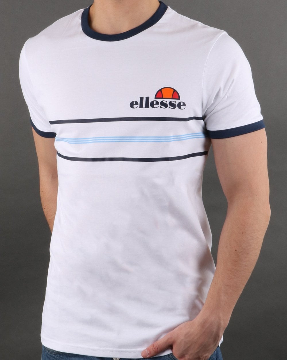 Ellesse Gentario T Shirt White