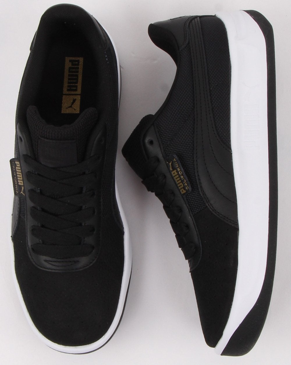 Puma California Trainer Black/white