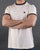 Pretty Green Piping Tipped T-shirt Off White