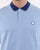 Pretty Green Tipped Pique Polo Shirt Light Blue