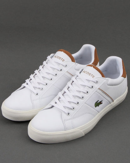 Lacoste Footwear Fairlead Trainer White/light Brown