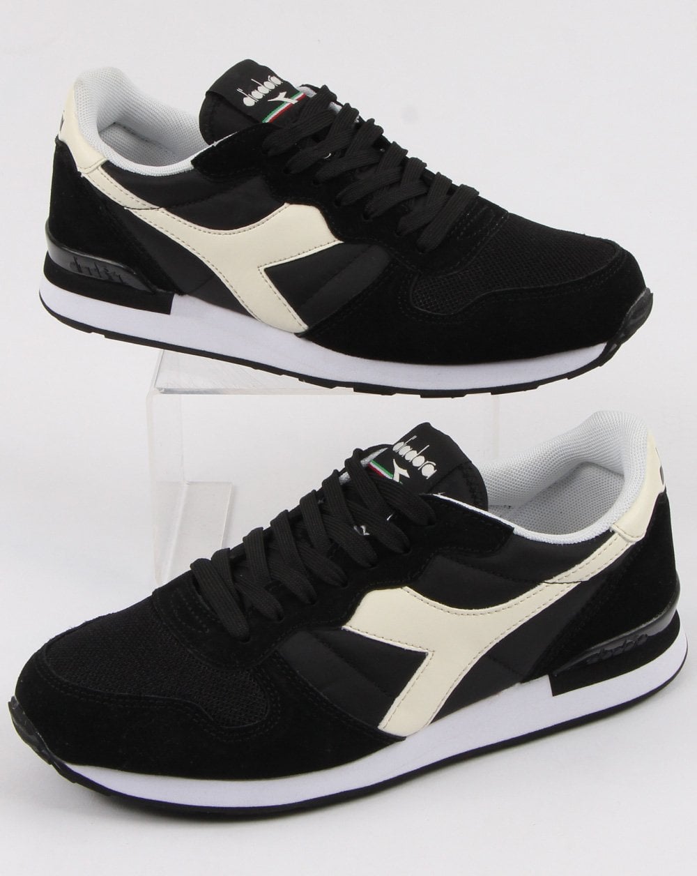Diadora Camaro Trainers Black/white