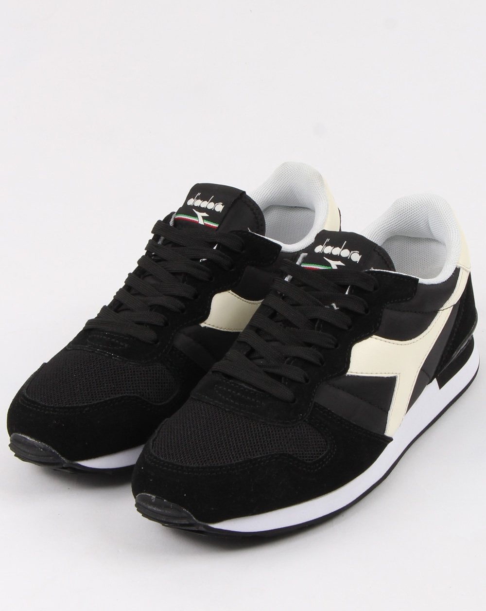 Diadora Camaro Trainers Black/white