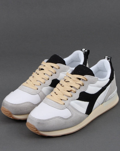 Diadora Camaro Used Look Vintage Trainers White/black