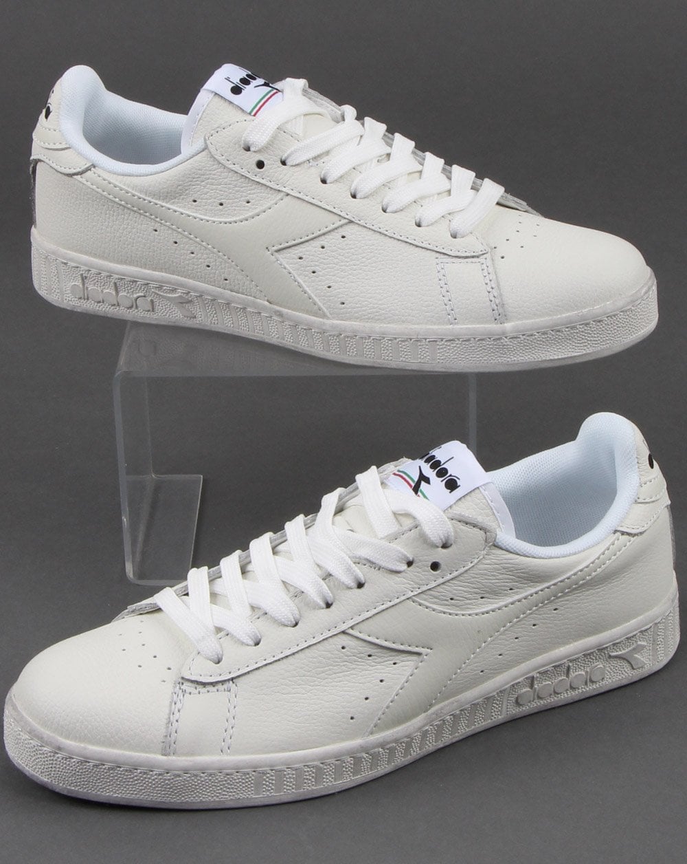 Diadora Game L Low Waxed Trainers White/white