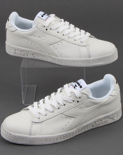 Diadora Game L Low Waxed Trainers White/white