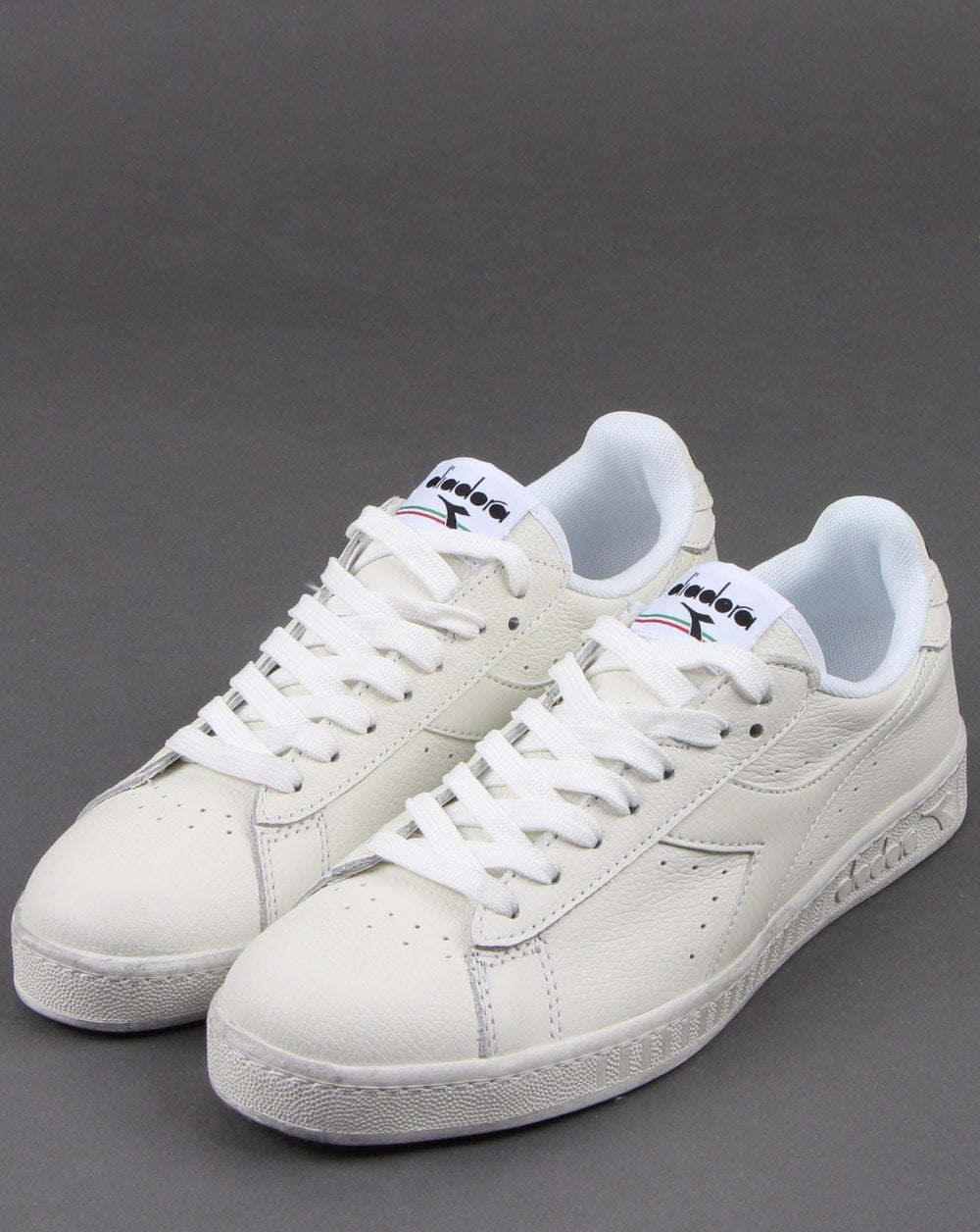Diadora Game L Low Waxed Trainers White/white