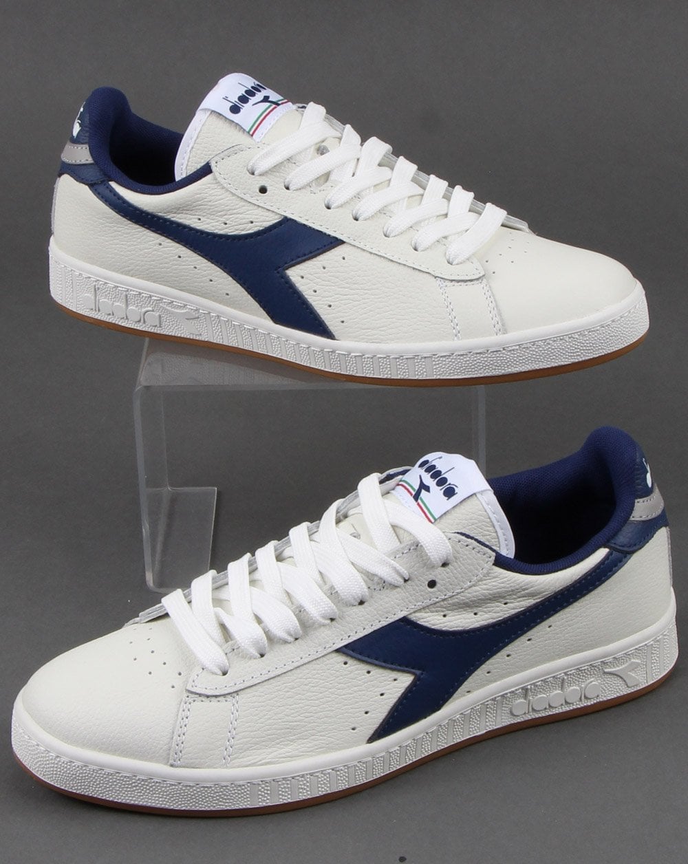 Diadora Game L Low Trainers White/blue