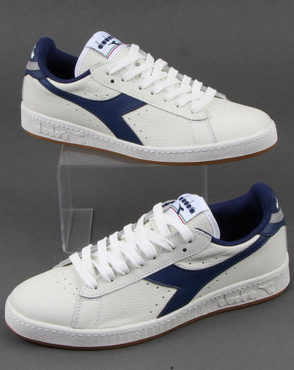 Diadora Game L Low Trainers White/blue