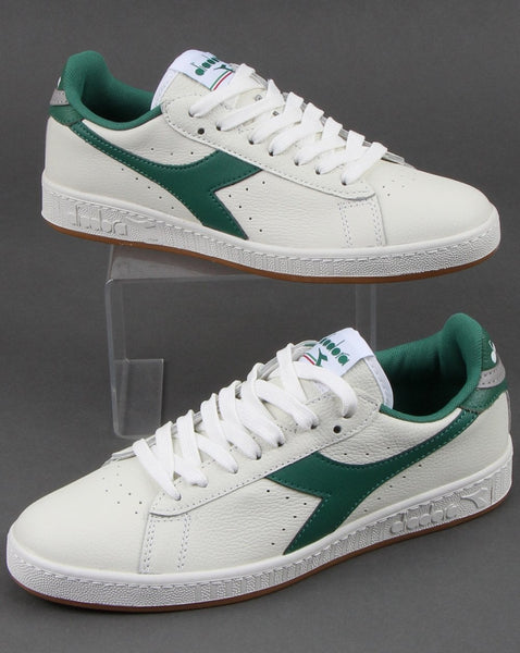 Diadora Game L Low Trainers White/green