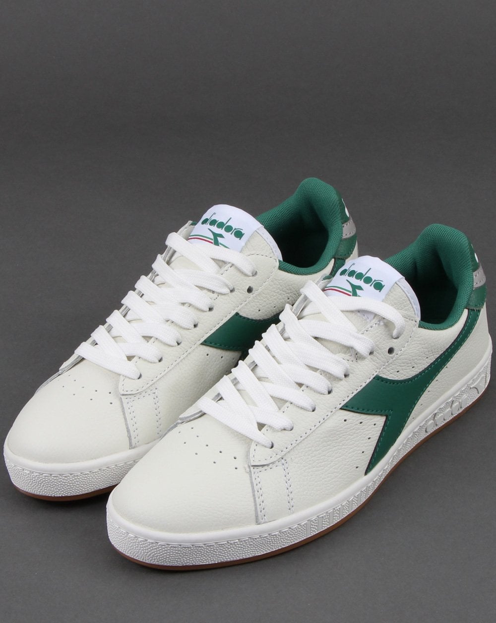 Diadora Game L Low Trainers White/green