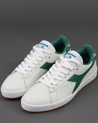 Diadora Game L Low Trainers White/green