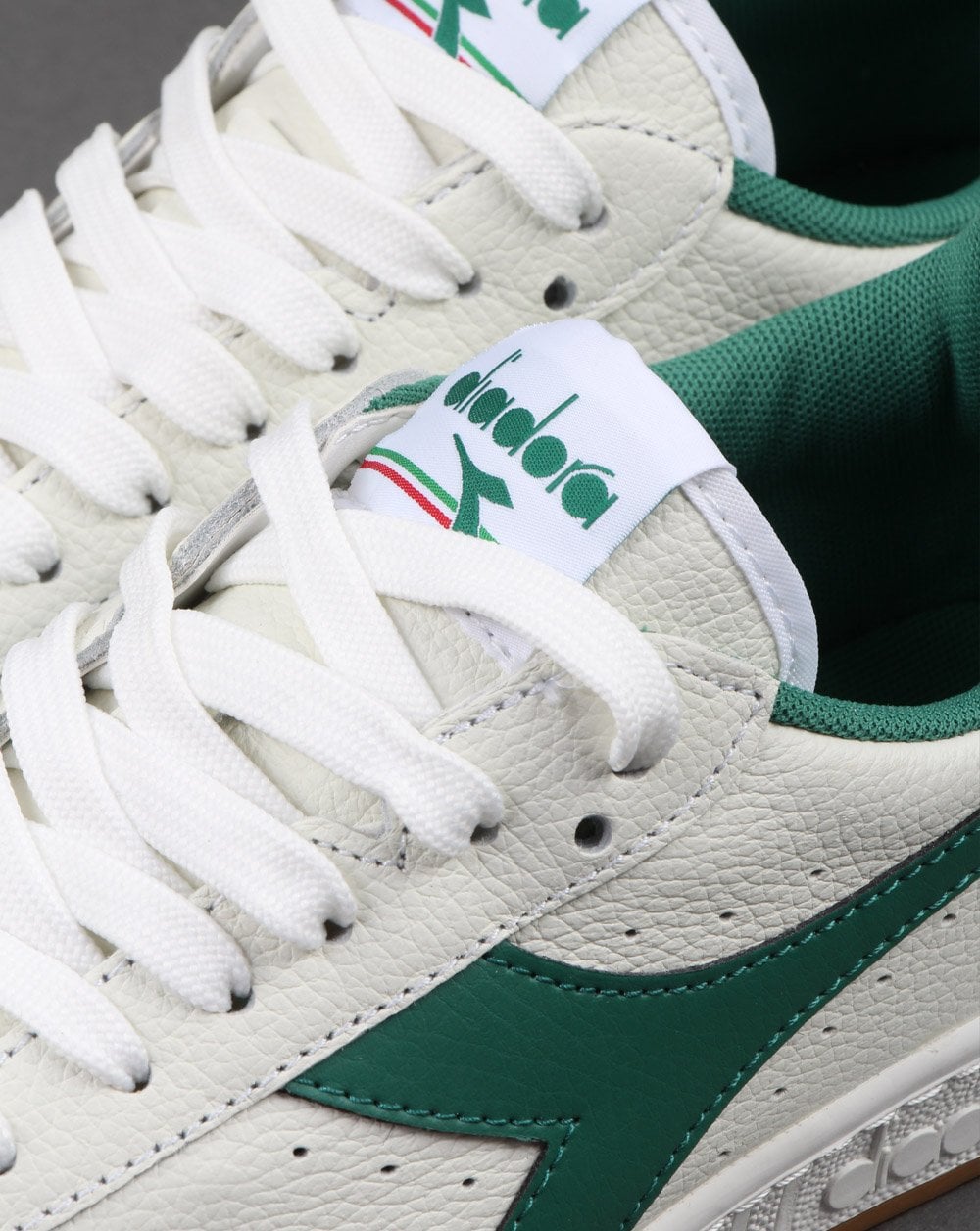 Diadora Game L Low Trainers White/green