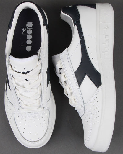 Diadora B. Elite Trainers White/Denim Blue