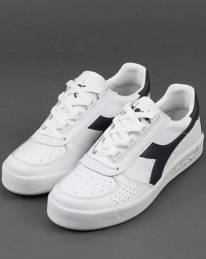Diadora B. Elite Trainers White/Denim Blue