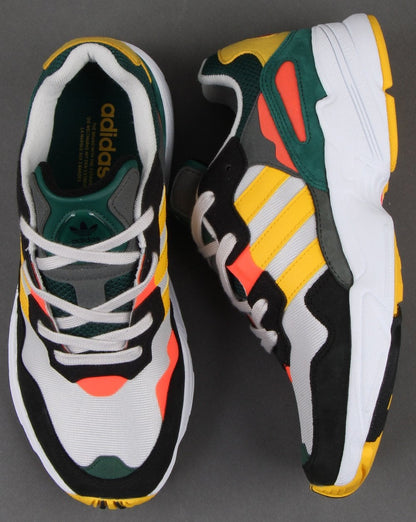 Adidas Yung-96 Trainers Grey/bold Gold/red