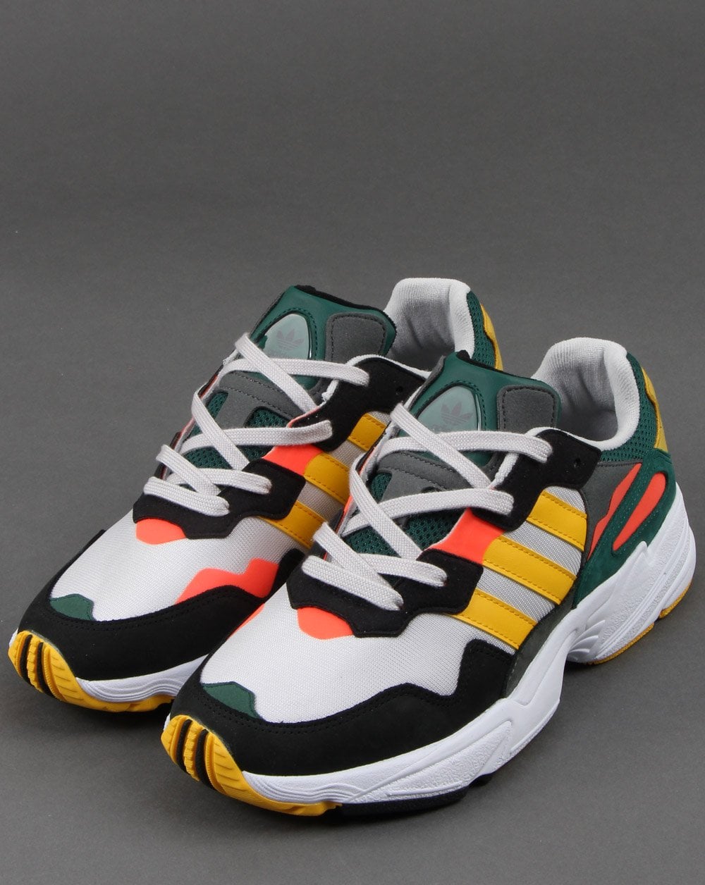 Adidas Yung-96 Trainers Grey/bold Gold/red