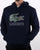Lacoste Hooded Logo Sweatshirt Navy