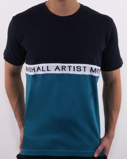Marshall Artist Maglia Short Sleeve T-shirt Navy Teal
