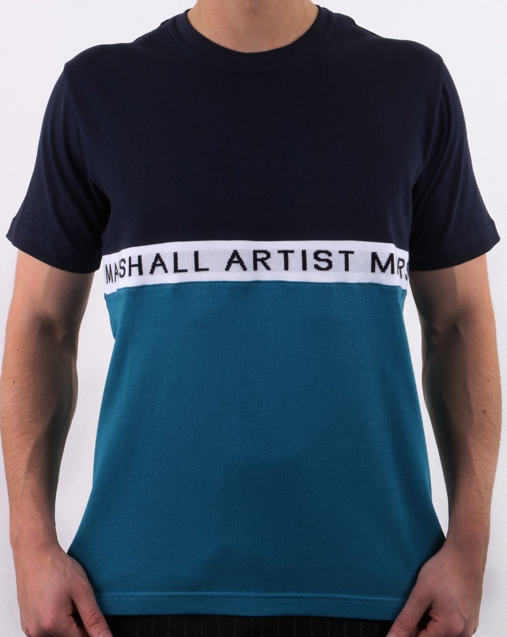 Marshall Artist Maglia Short Sleeve T-shirt Navy Teal