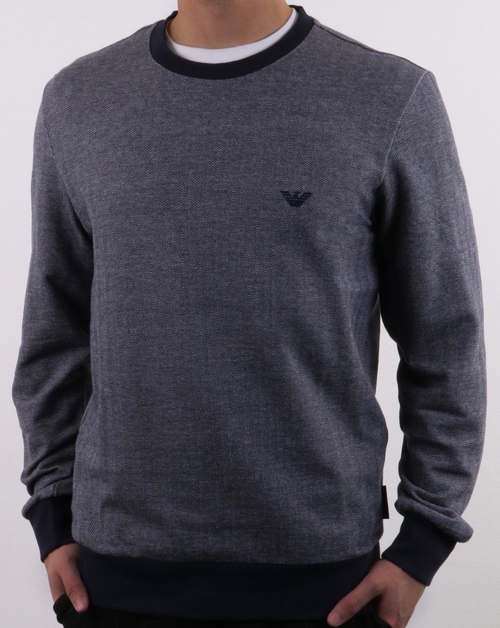 Emporio Armani Sweatshirt Blue and Grey