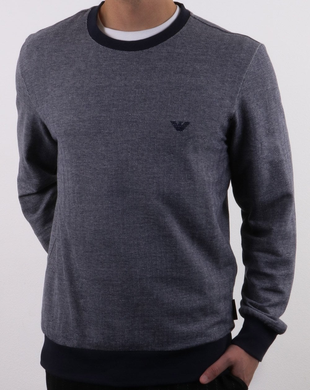 Emporio Armani Sweatshirt Blue and Grey
