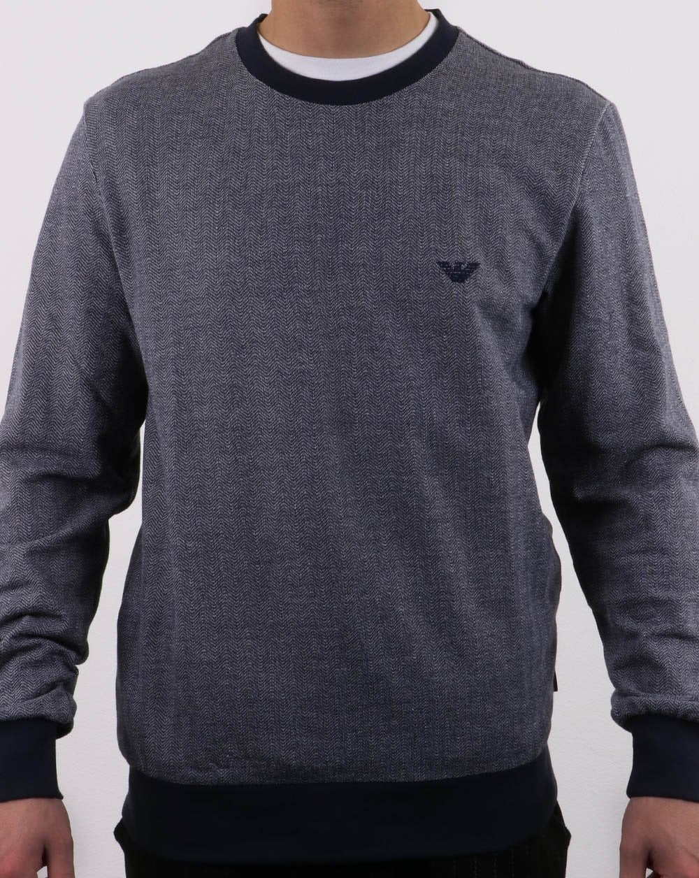 Emporio Armani Sweatshirt Blue and Grey