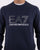 Emporio Armani EA7 Large Logo Sweatshirt Navy